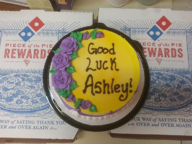 Ashley graduated!